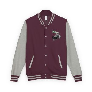 Heavyweight letterman jacket
